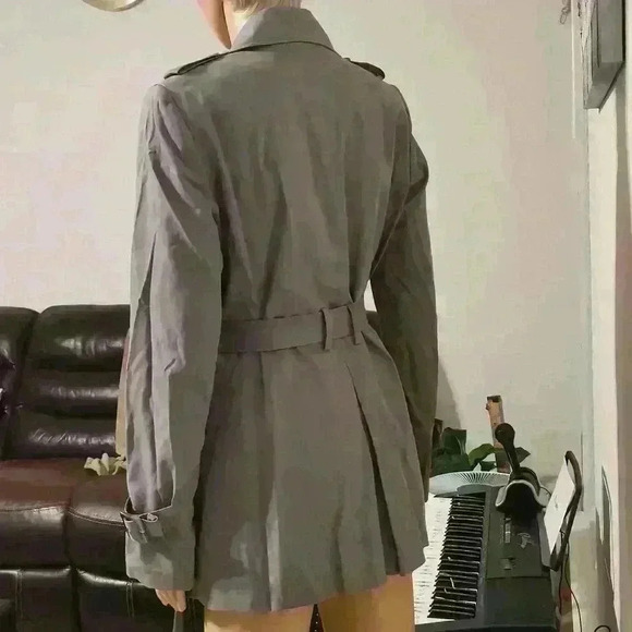 💚 ETCETERA Trench Coat Belted Size: 6 - Picture 8 of 9